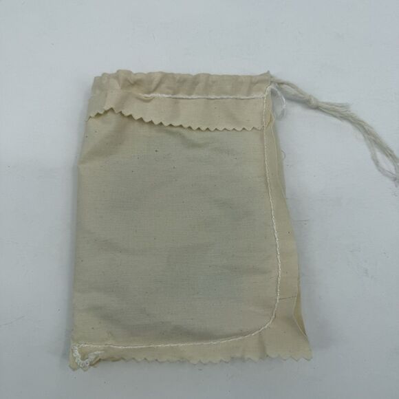 Handmade War Eagle Mill Small Drawstring Bag 7”x5” Graphic Print - Picture 4 of 7